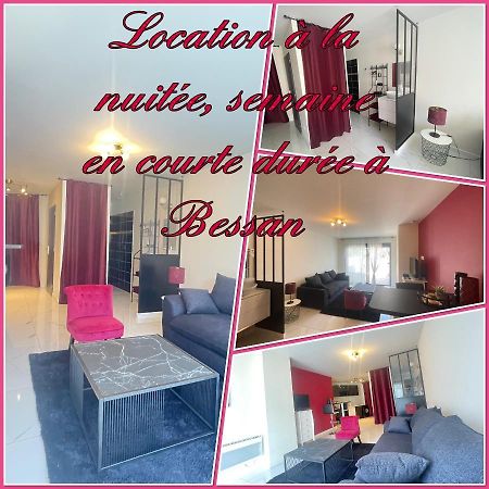 Studio Barok Proche Autoroute, Plages Et Attractions, Wifi - Tv, Calme Bessan 외부 사진