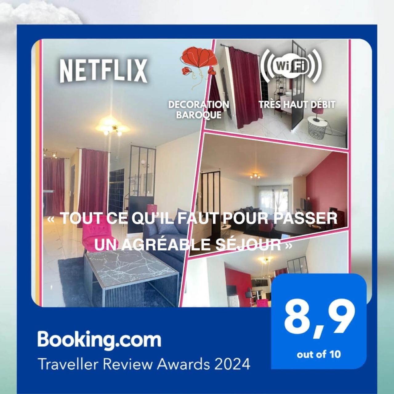 Studio Barok Proche Autoroute, Plages Et Attractions, Wifi - Tv, Calme Bessan 외부 사진